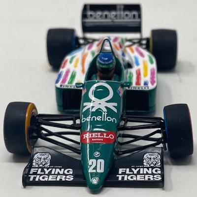 1986 Benetton B186, Formula 1, Minichamps, 1/43 Scale, Mint Condition
