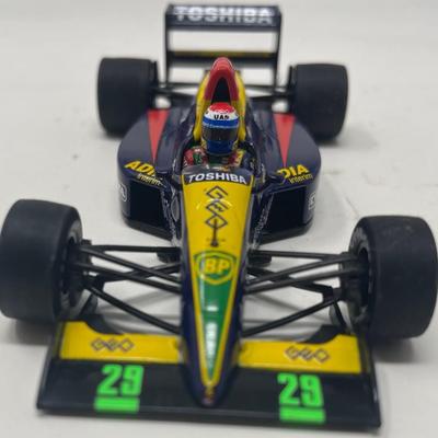 1990 Larrousse Lola Lamborghini, Formula 1, Minichamps, Germany, 1/43 Scale, Mint Condition