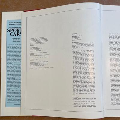 1988 The Great Book of Sports Cars; Hardcover; ISBN: 0517633779 English Excellent Condition
