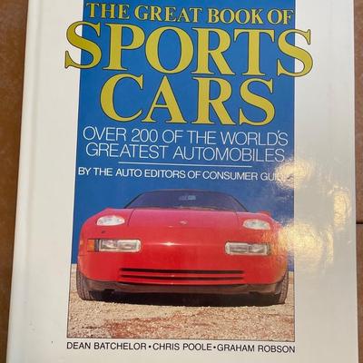 1988 The Great Book of Sports Cars; Hardcover; ISBN: 0517633779 English Excellent Condition