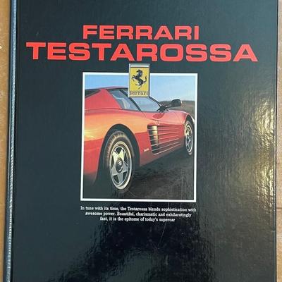 1988 Supercars Ferrari Testarossa; Hardcover; ISBN 0831732113 English Mint Condition