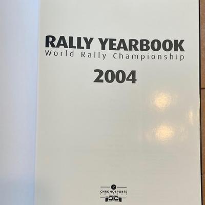 2004 Rally Yearbook; Hardcover; ISBN: 2847070710 English Mint Condition