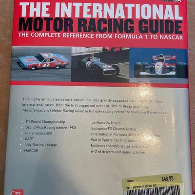 2003 The International Motor Racing Guide; Hardcover; ISBN: 189361820X English Mint Condition