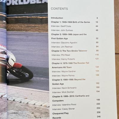 2004 The Illustrated History of MotoGP English Mint Condition