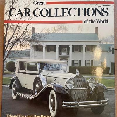 1986 Great Car Collections of the World; Hardover; ISBN 0831740671 English Mint Condition