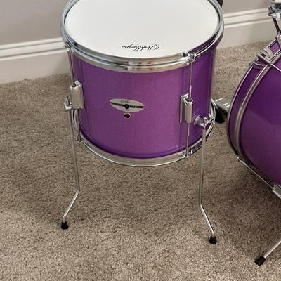ASHTHORPE ~ 5-Piece Complete Junior Drum Set ~ Like New ~ Gently Used