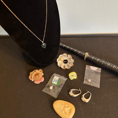 Vintage pearl, a heart necklace and more!