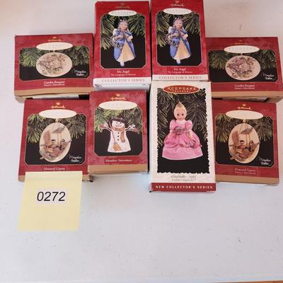 Lot of 8 Hallmark Keepsake Christmas Tree ornaments Marjolein Bastin