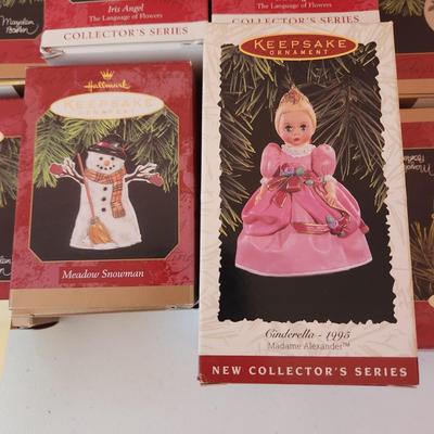 Lot of 8 Hallmark Keepsake Christmas Tree ornaments Marjolein Bastin
