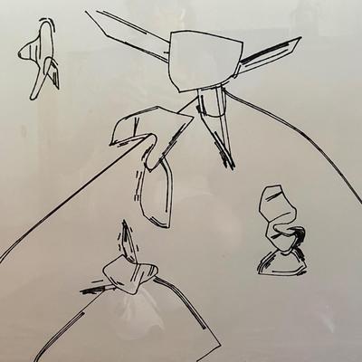 Signed Harold Cohen Original Print (O-MK)