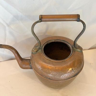 Brass Bucket & Copper Kettle (O-MK)