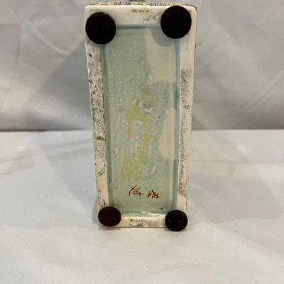 Asian Inspired Ceramic Vases & Lamp (O-MK)