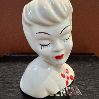Lady Head Vase