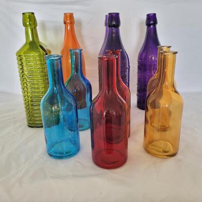 Colored Glass Bottles (K-CE)