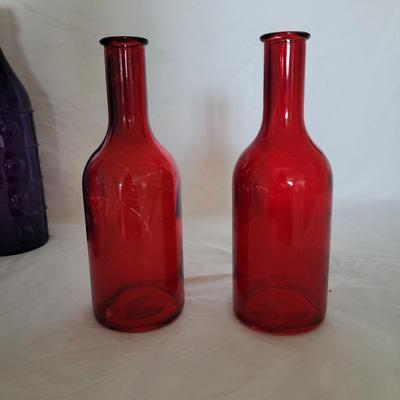Colored Glass Bottles (K-CE)