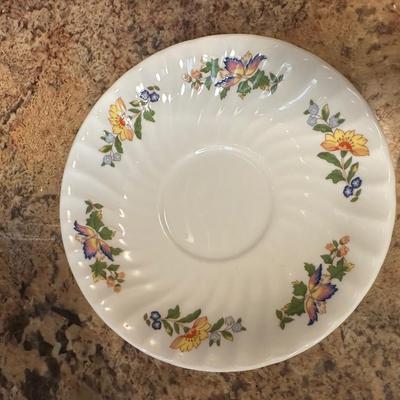 AYNSLEY Bone China Coffee & Teacups with Saucers - (30) Piece Set