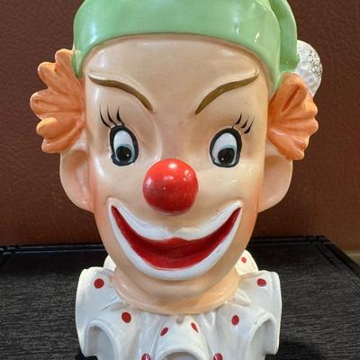 Head Vase / Clown head vase