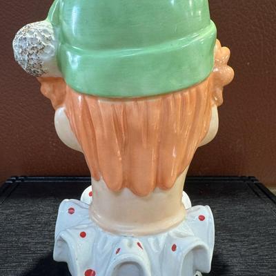 Head Vase / Clown head vase
