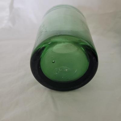 Set of Ten Small Green Drinking Glasses (K-CE)