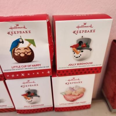 Lot of 10 Hallmark Keepsake Christmas Tree ornaments 2013 2014 2016