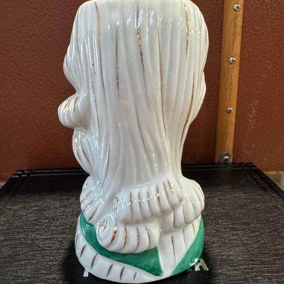 Lady head vase collectable
