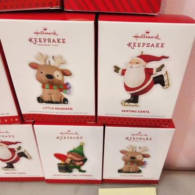 Lot of 11 Hallmark Keepsake Christmas Tree ornaments