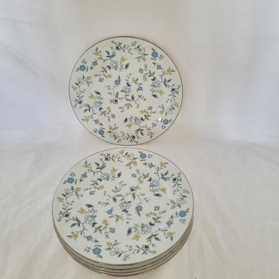 Noritake China Floral Dinner Plates (K-CE)