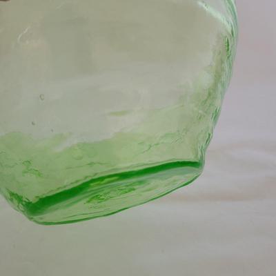 Two Uranium Glass Bowls (K-CE)