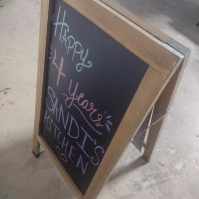Chalk Sandwich Board