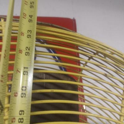 Large Floor Multi-Speed Shop Fan with Adjustable Height Post