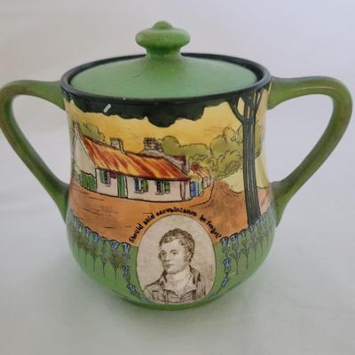 Frank Beardmore & Co Sutherland Art Ware Sugar and Creamer Set (K-CE)