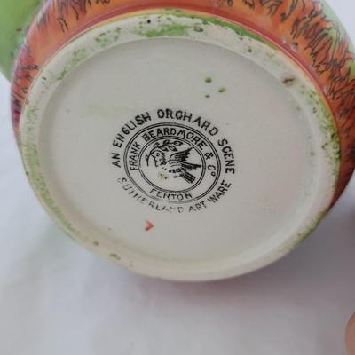 Frank Beardmore & Co Sutherland Art Ware Sugar and Creamer Set (K-CE)