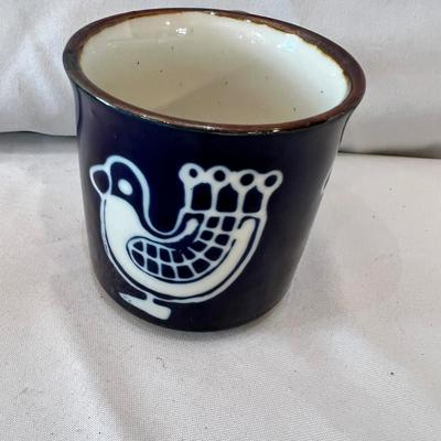 Six Ceramic Mugs incl. two M.A. Hadley (K-MK)