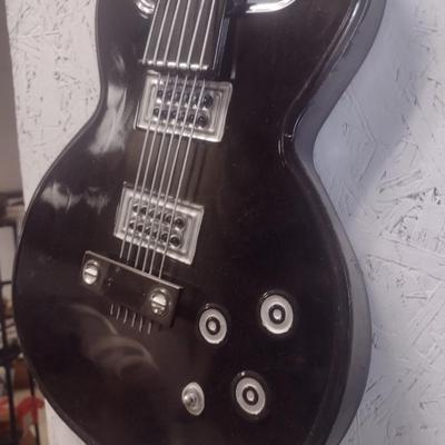 Metal Electric Guitar Wall Decor