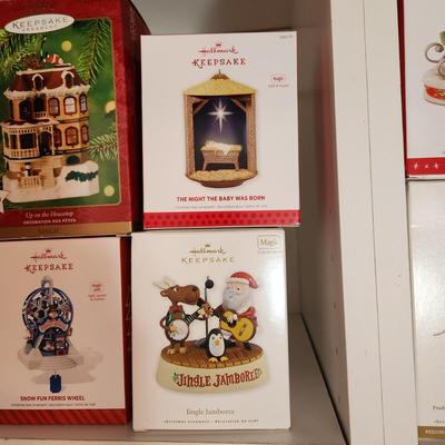 Lot of 6 Hallmark Keepsake Christmas Tree ornaments