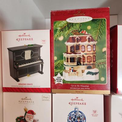 Lot of 6 Hallmark Keepsake Christmas Tree ornaments