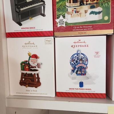 Lot of 6 Hallmark Keepsake Christmas Tree ornaments