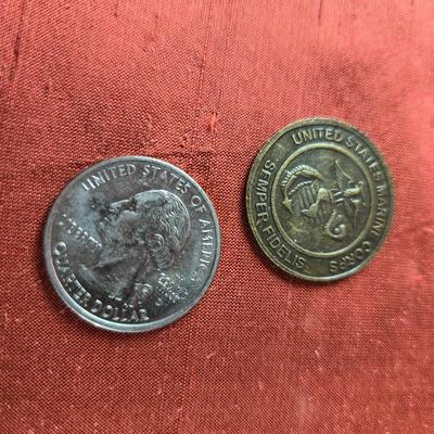 1947 Marine Toy for Tots Coin