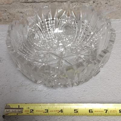 American Brillian Cut Glass Bowl
