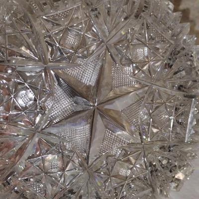 American Brillian Cut Glass Bowl