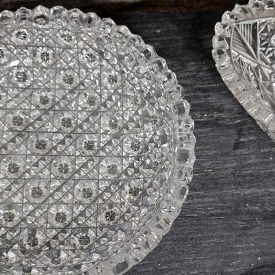 Brillian Cut Crystal dishes