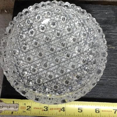 Brillian Cut Crystal dishes