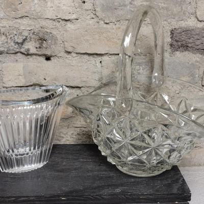 Williamsburg Basket & Mikasa Vase