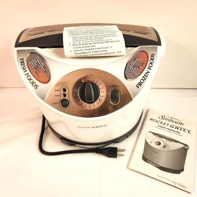 Lot #101 Sunbeam Rocket Grill - brand new with book