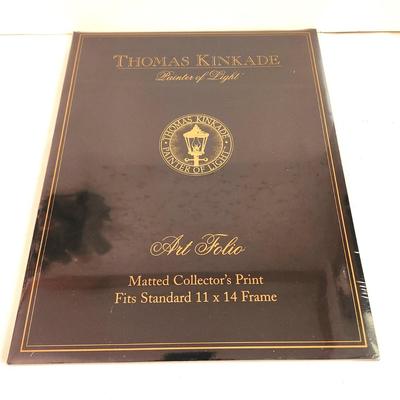 Lot #103 Thomas Kincaid Art Folio - 1998 - New in shrinwrap