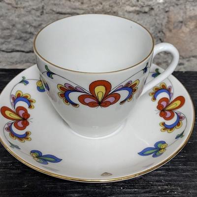 Porsgrund Norway Cup and Saucer