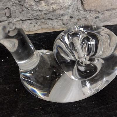 Steuben Snail Paperweight
