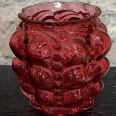 Guttate Console Bowl and 2 Toothpick holders