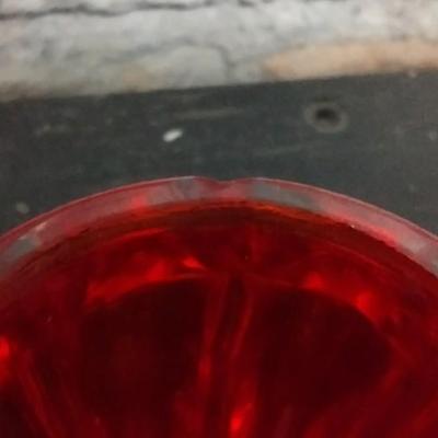Pigeon Blood Bulging Loop Toothpick and Powder Box Bottom