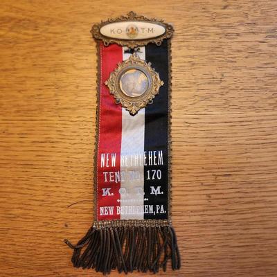 Knights of the Maccabees Lodge Ribbon